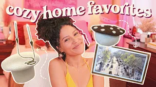 cozy home favorites🕯️🏠 - decor, lighting, tech!