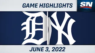 MLB Highlights: Tigers vs. Yankees - June 3, 2022