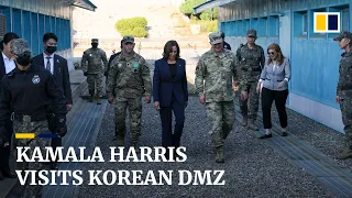 US Vice-President Harris calls North Korea a ‘brutal dictatorship’ on visit to Korean DMZ
