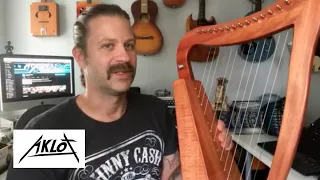 Aklot 15-string Harp: Unboxing & Initial Review