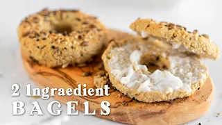 2 Ingredient gluten free BAGELS