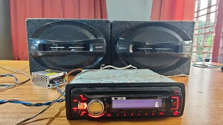 Connect Car Stereo to AC Power Supply | DIY |Sony (cdx-g1070u) | Idle Vlogger