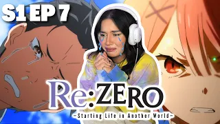 SOBBING 😭😭😭| Re:ZERO Episode 7 REACTION!