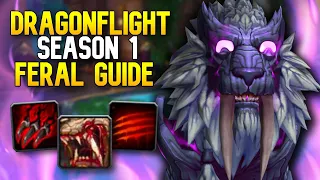 10.0 Feral Druid Dragonflight PvP Guide | Talents, Stats, Rotation and MORE!