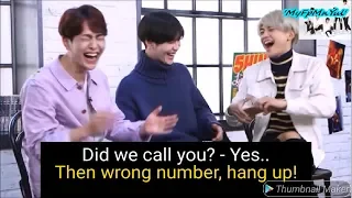 SHINee Hilarious Phonecall With Key & Jonghyun [FUNNY] 😂