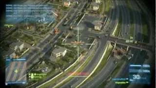 Battlefield 3 Armored Kill AC-130 GUNSHIP ACTION