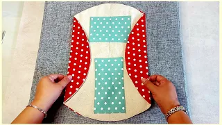 This Amazing Sewing Trick is Super Easy to Make Bag 💜 Great Sewing Tutorial #diybag