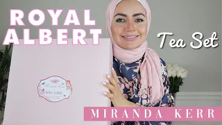 English Tea Set - Miranda Kerr for Royal Albert Unboxing - New Country Roses & Friendship Collection