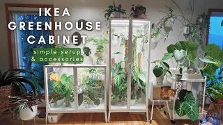 IKEA Milsbo Greenhouse Cabinet | Simple Setup & Accessories