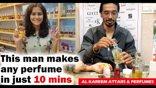Bangalore Man Makes any Perfume in 10 minutes | Al Kareem Attars & Perfumes