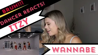 Dancer reacts!!! - ITZY "WANNABE" Dance Practice