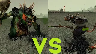 Речные тролли vs Триады клана Эшин: Total War Warhammer 2. тесты юнитов v1.9.0.