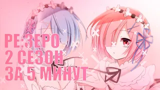 Re:Zero 2 сезон Часть 2 за 5 минут