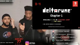 Etika Reacts To DELTARUNE Comming To Switch [Highlights]