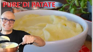 TU COME FAI il PURE' di PATATE  ricetta del purè SETOSO purè di patate