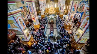 Божественная литургия и водосвятный молебен в праздник иконы Божией Матери "Живоносный Источник"