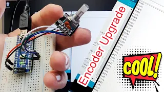 Arduino | Encoder Upgrade (Апгрейд энкодера, избавление от ложных срабатываний)