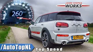 2020 MINI CLUBMAN JCW 306HP ACCELERATION & TOP SPEED 0-260km/h by AutoTopNL