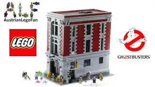 Lego Ghostbusters 75827 Firehouse Headquarters - Lego Speed Build Review