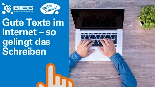 Richtig texten auf der Website - Online-Seminar