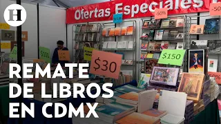 El Gran Remate de Libros 2023 llega a CDMX: Consigue excelentes títulos desde $10 pesos