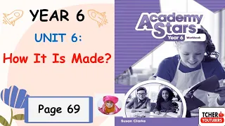 Year 6 Academy Stars Workbook Answer Page 69 | Unit 6 How Is It Made? |Lesson 6 Writing|ReadyToWrite