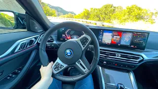 What It's Like To Drive The 2023 BMW i4 M50! (POV REVIEW)