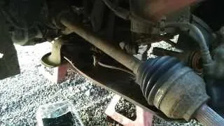 How to replace a driveshaft. (Front wheel drive cars)
