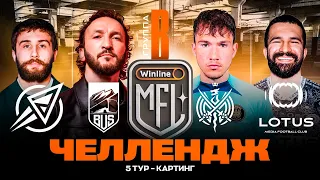 ЧЕЛЛЕНДЖ #5 | КАРТИНГ | ГРУППА B | Winline Media Football League