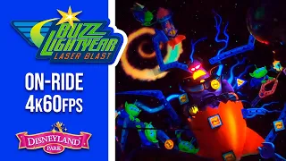 Buzz Lightyear Laser Blast | On-Ride POV - 4k60fps | Sansei Omnimover | Parc Disneyland