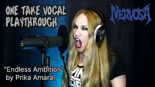 "Endless Ambition" - One Take Vocal Playthrough by Prika Amaral