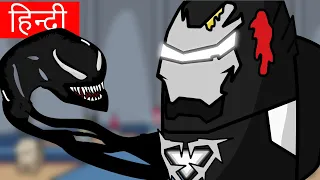 Venom Hindi Kills Avengers Among us Avengers Venom Ep 2 - Indian Cartoon Animation