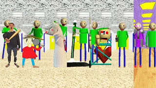 Everyone Helps Baldi! Best Mods - ALL PERFECT!