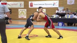 Memoriał Pytlasińskiego: Grzegorz Wanke - Pavel Liakh (kategoria 66kg, 1/16 finału)
