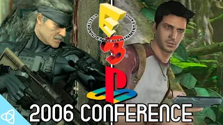 Playstation E3 2006 Press Conference Highlights [Uncharted, MGS4, Riiidge Racer, Giant Enemy Crab]