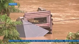 Настоящий потоп омрачил начало лета сразу в нескольких европейских странах