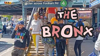 The Bronx, sunday stroll on Fordham Road