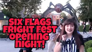 Six Flags Fright Fest 2019 Opening Night