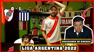 RIVER 0 TALLERES 1 - Reacciones de Hinchas de River - LIGA ARGENTINA 2022