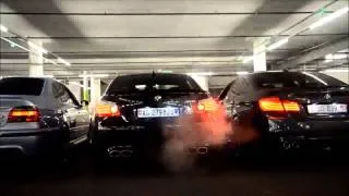 BMW ///M5 exhaust sound (F10, E60 & E39)