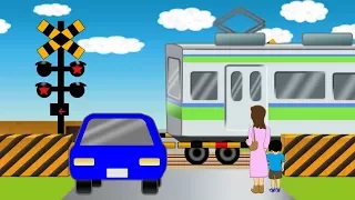 Japanese Railroad crossing animation