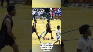 Oakland High vs Oakland Tech ends in game winner! FULL HIGHLIGHTS ON CHANNEL!   #oakland #ballislife