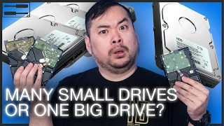 Should you use multiple hard drives, or 1 BIG one?