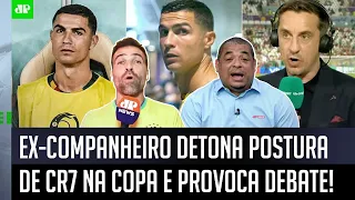 "AÍ É EXAGERO! FALAR que o Cristiano Ronaldo..." Ex-jogador DETONA ATITUDE de CR7 e PROVOCA DEBATE!