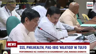 Pulis bawal na sa areglo ni kasambahay at amo; SSS, PhilHealth at Pag-ibig 'nilatigo' ni Tulfo