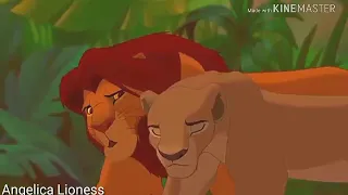 Simba,Nala,Kovu And Kiara-Human By Christina Aguilera