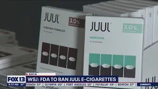 FDA to ban JUUL e-cigarettes, according to the Wall Street Journal | FOX 13 Seattle