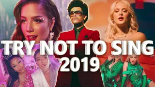 Try Not To Sing Along Challenge (IMPOSSIBLE) (BEST SONGS 2019)