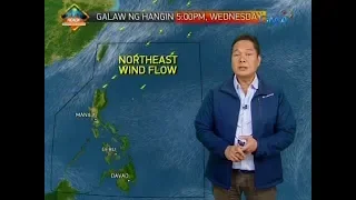 Paglakas ng Northeast windflow, indikasyon na malapit na ang panahon ng Amihan