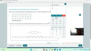 video ALEKS mean & standard deviation